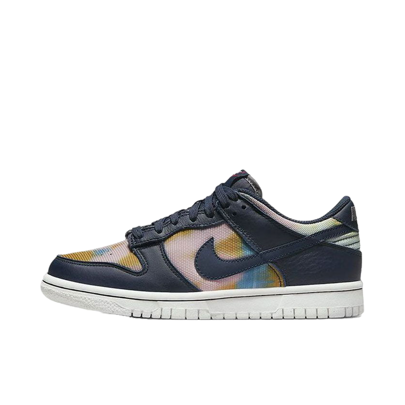 Sneakers og sko Nike Dunk Low Graffiti Navy Mørkeblå | DM1051-400