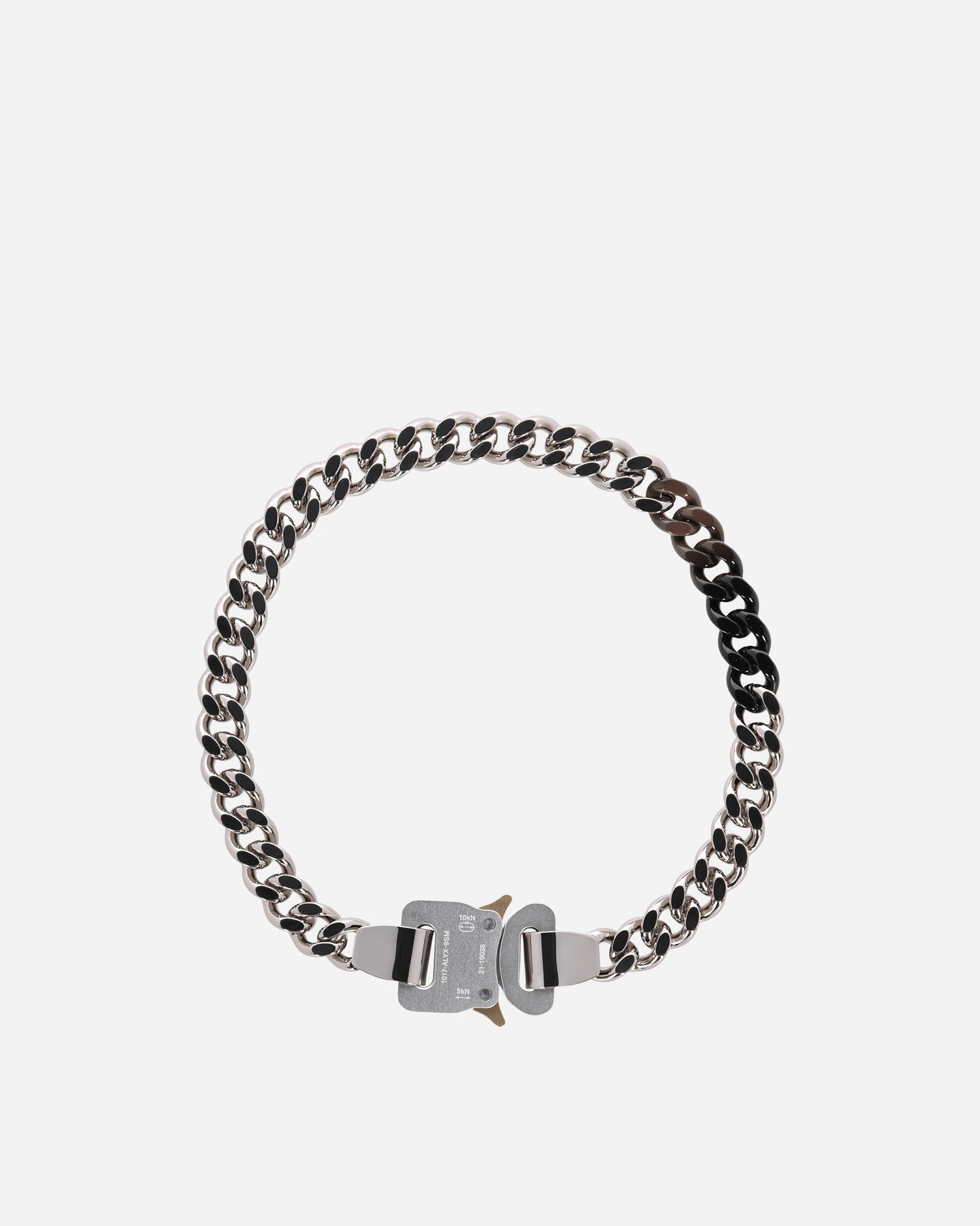 Halskæde 1017 ALYX 9SM Exclusive Signature Buckle Necklace Grå | AXUJW0175OT01 MTY0002, 1