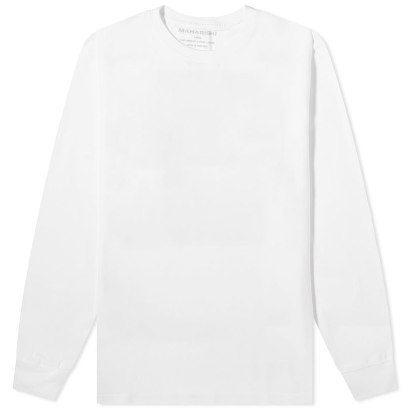 T-shirt Maharishi Firefighter Print T-Shirt Hvid | 1083-WHT