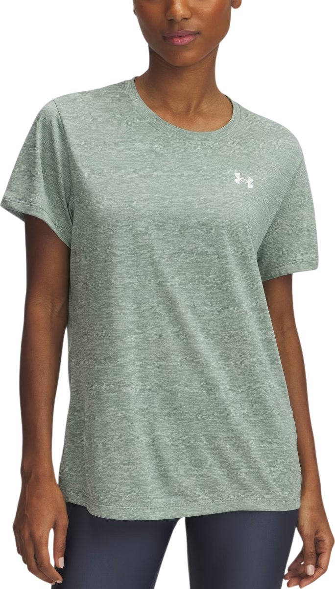 T-shirt Under Armour Tech SSC Twist T-Shirt Grøn | 1384230-348