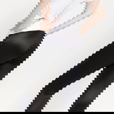 Leggings Urban Classics Shiny Tech Mesh Leggings Sort | TB3790 black, 4