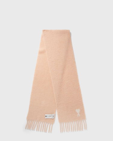 Tørklæde AMI DE COEUR Brushed Fringed Scarf Lyserød | USF673.AW0004-680, 0