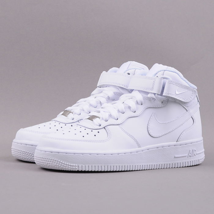 Sneakers og sko Nike Air Force 1 Mid GS Hvid | 314195-113, 1