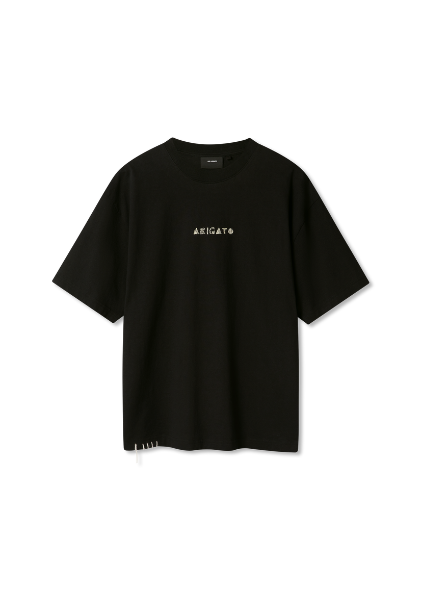 T-shirt AXEL ARIGATO Men's Arigato Threaded T-Shirt Sort | A3443002