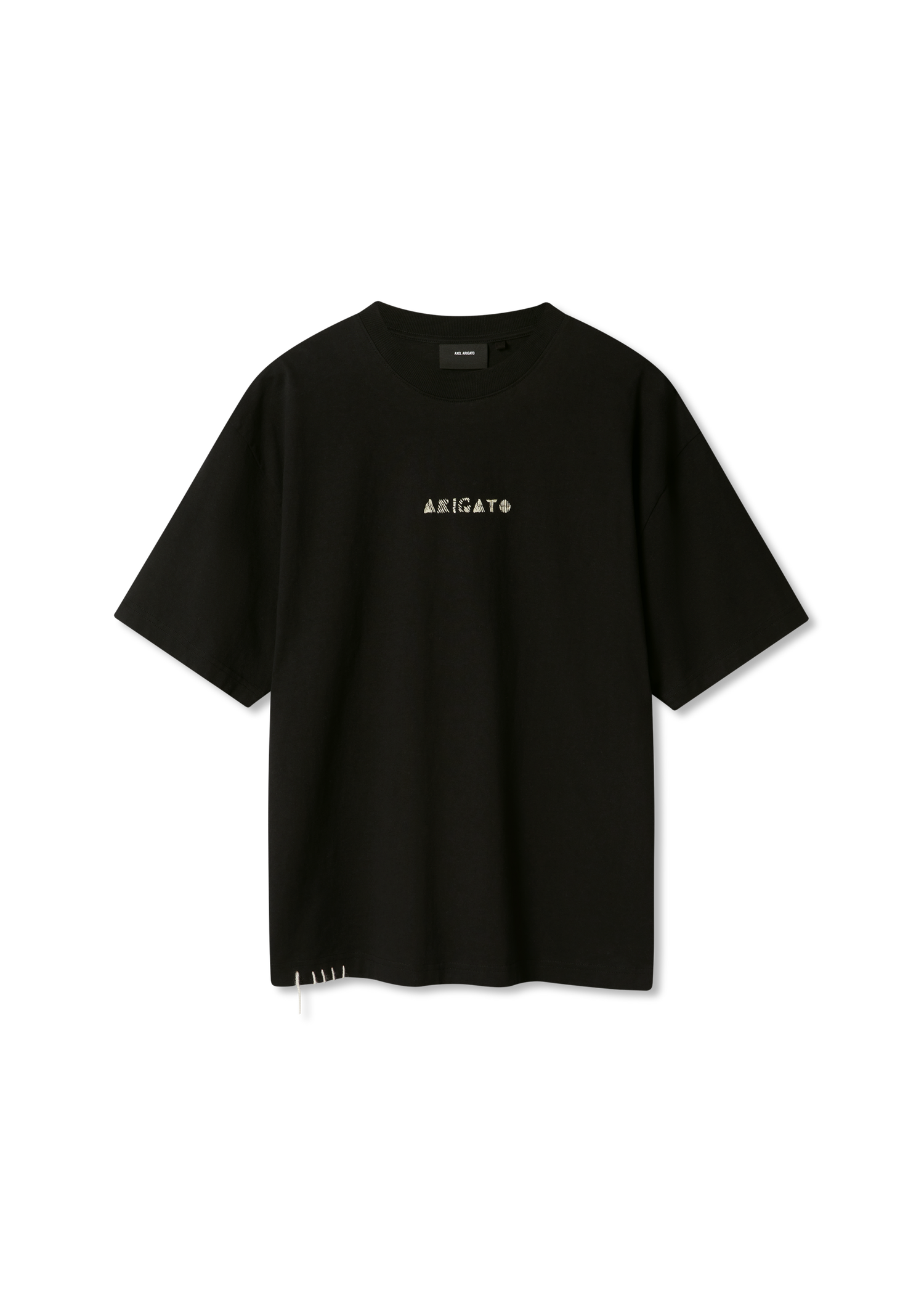 T-shirt AXEL ARIGATO Men's Arigato Threaded T-Shirt Sort | A3443002, 0