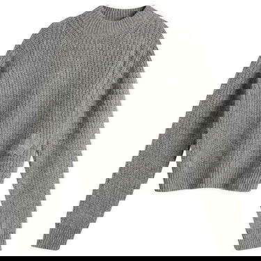 Sweater Cecilie Bahnsen Cecilie Bahnsen Bega Fisherman Knit Grå | 325KNI51001, 1