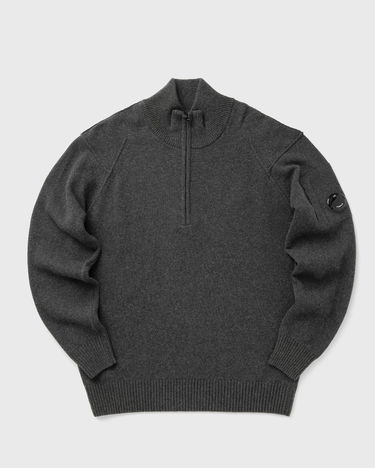 Sweater C.P. Company Half Zip Knit Sweater Grå | 19CMKN709A110149A-978, 1