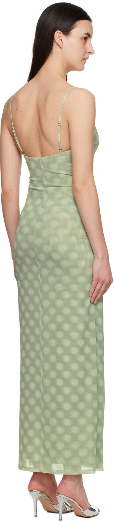 Kjole Miaou Miaou Thais Maxi Dress Grøn | 5019PM1MBD, 2
