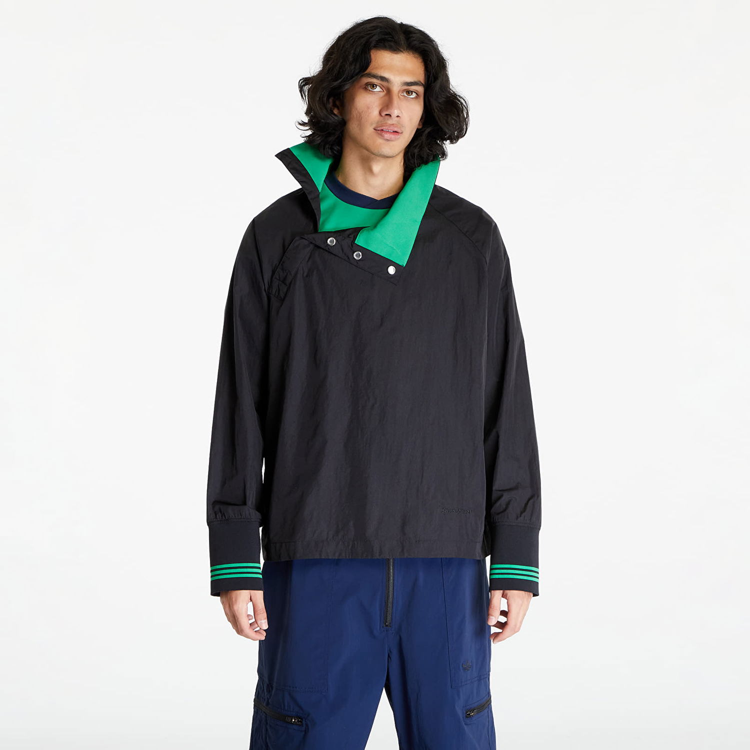 Vindjakke adidas Originals Wales Bonner x Nylon Track Top Sort | IT9775, 0
