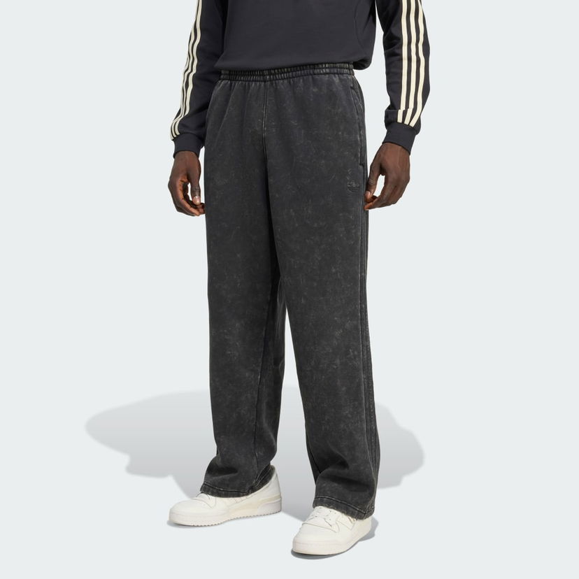 Joggingbukser adidas Performance Washed Sweatpants Sort | JV8468