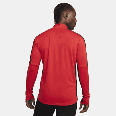 T-shirt Nike Academy Dri-FIT 1/2 Zip Global Football Top Global Rød | DX4294-657, 2