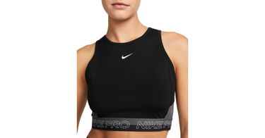 Tanktop Nike Dri-FIT Cropped Training Tank Top Sort | dx0061-010, 1