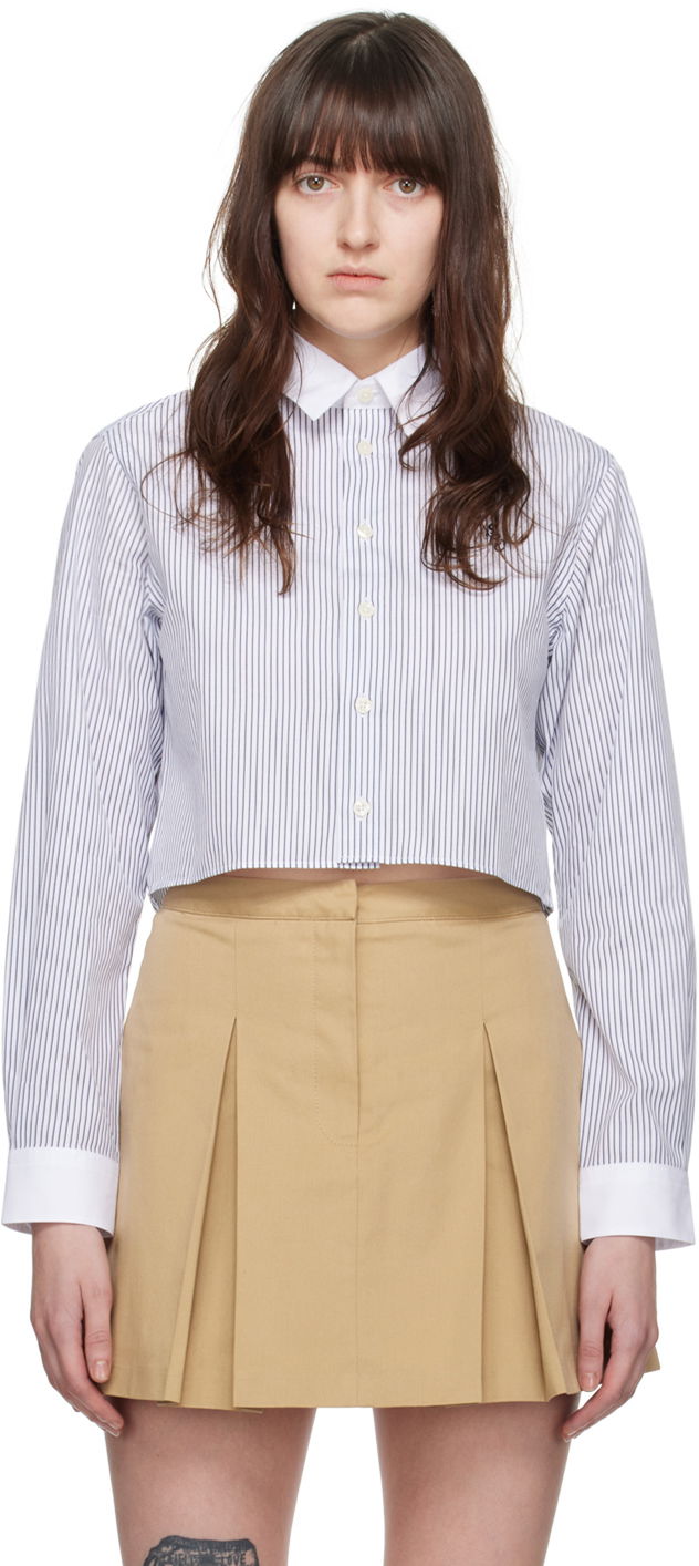 Skjorte Sporty & Rich 'SRC' Shirt Blå | STAW2319NS