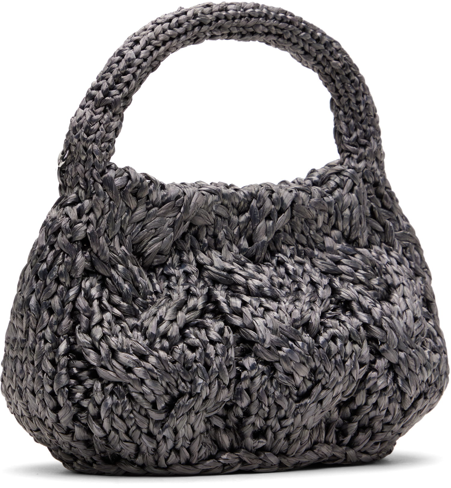 Håndtaske JW Anderson JW Anderson Small Cable Knit Bag Sort | HB0726-FA0445, 1