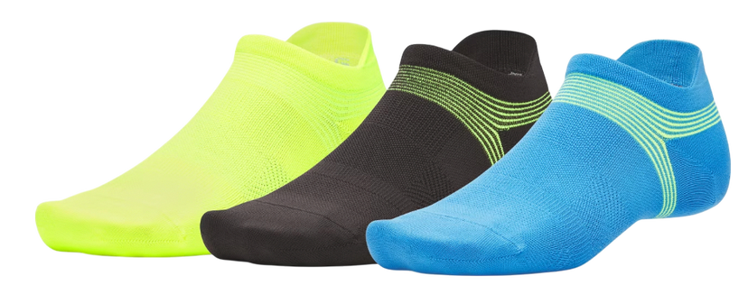 Sokker Under Armour No-Show AD Run Lite Socks 3 Pack Flerfarvet | 1386237-402