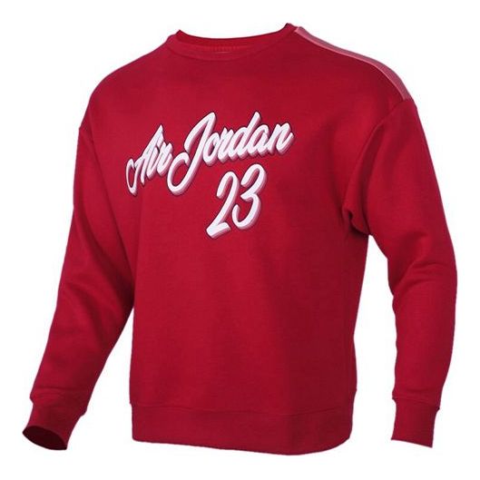Sweater Jordan Jordan 23 Fleece Lined Pullover Rød | CT6283-620, 0