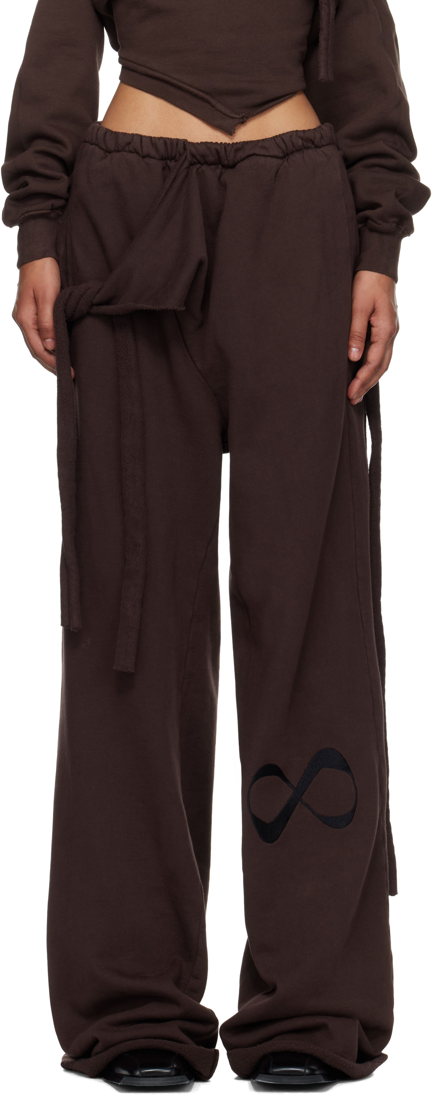 Joggingbukser Ottolinger Ottolinger Otto Wrap Sweatpants Brun | 115-201015-02, 0