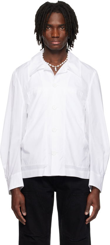 Skjorte Simone Rocha Simone Rocha Workwear Shirt Hvid | 5350D 1025, 0