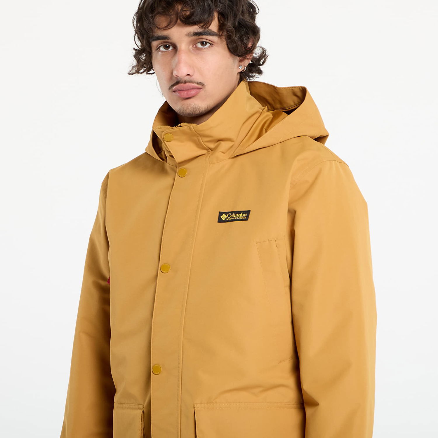 Bomberjakke Columbia Columbia High Cascades™ Interchange Reversible Bomber Jacket Gul | 2141471779, 1
