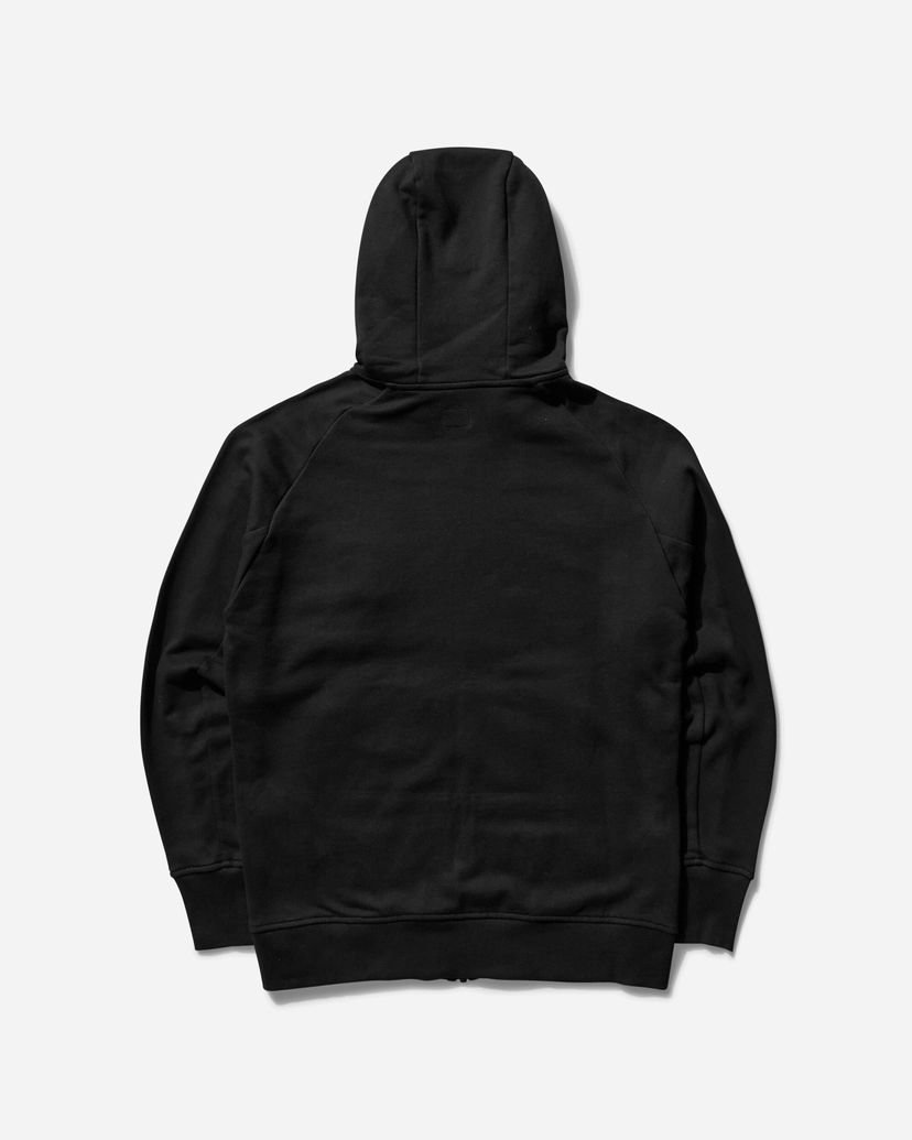 Sweatshirt C.P. Company Diagonal Raised Fleece Goggle Zipped Hoodie Sort | RCCMSS715A-005086W 999