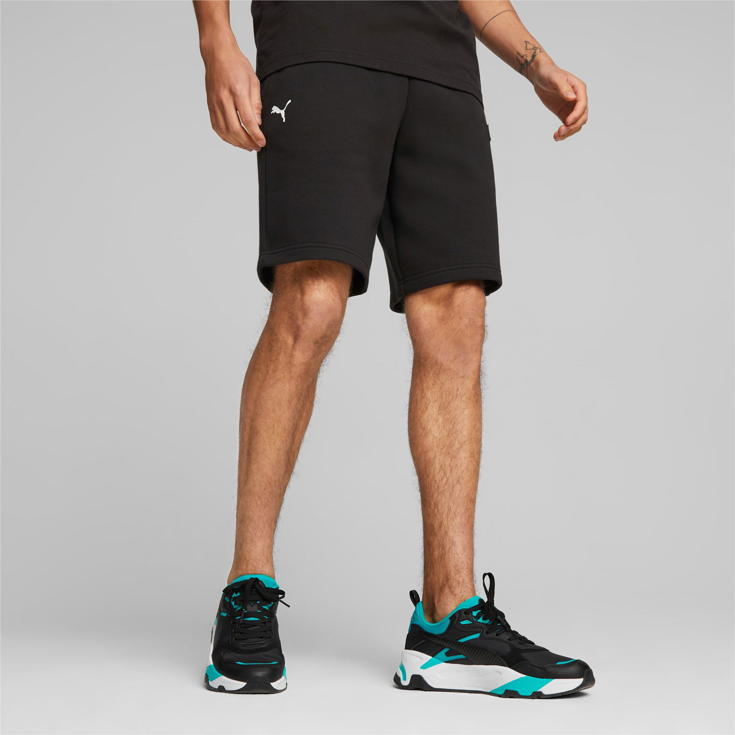 Shorts Puma Mercedes-AMG PETRONAS Motorsport Shorts Sort | 621167_01, 0