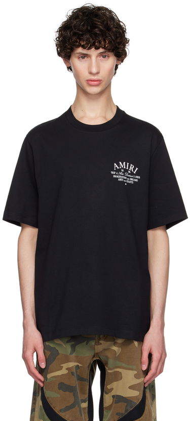 T-shirt AMIRI Black 'Arts District' T-Shirt Sort | AMJYTE1071, 0