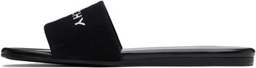 Tøj Givenchy Givenchy 4G Flat Sandals Sort | BE306FE1PU001, 2