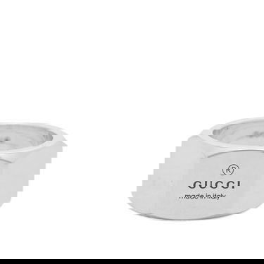Ring Gucci Trademark Band Ring 12mm "Silver" Metalisk | YBC778745001010, 0
