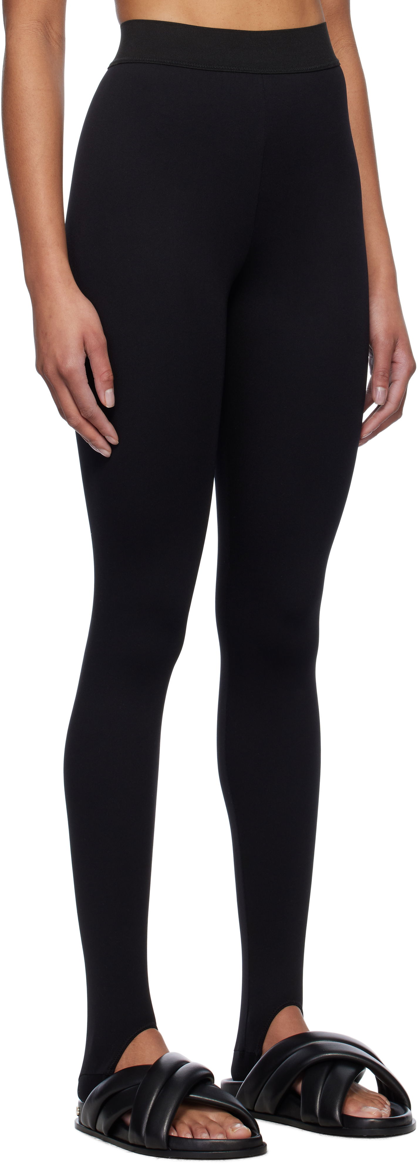 Leggings WARDROBE.NYC Rosie Huntington-Whiteley Edition RHW Active Stirrup Leggings Sort | W2213R19JE, 1