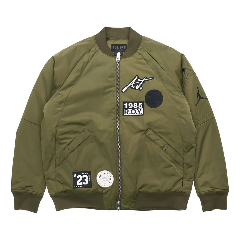 Bomberjakke Jordan Jordan MA-1 Aviator Jacket Grøn | AV5999-395