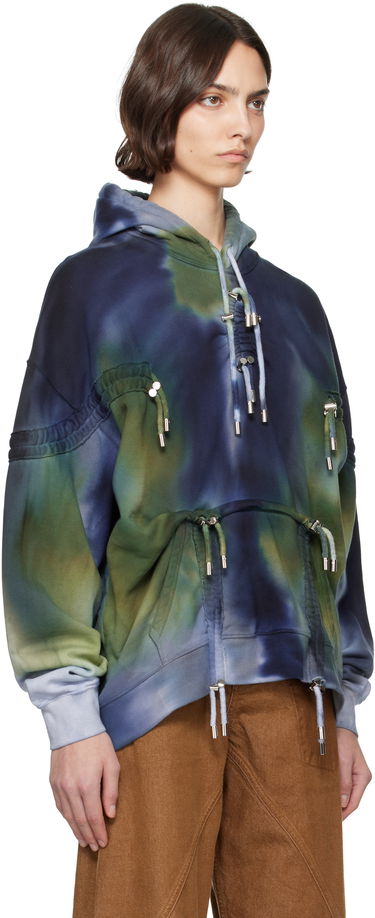 Sweatshirt Collina Strada Collina Strada Burst Hoodie with Drawstrings Grå | XX8012, 4