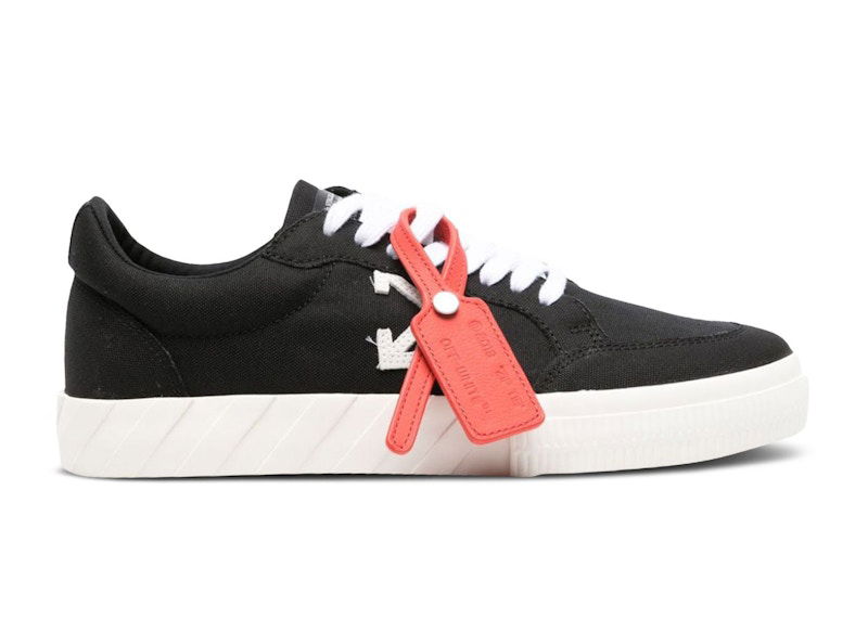 Sneakers og sko Off-White Vulc Low Black White Sort | OMIA085C99FAB007-1001, 0