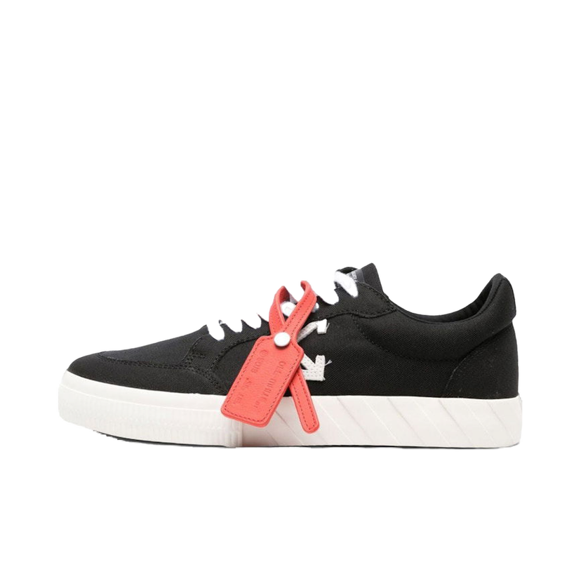 Sneakers og sko Off-White Vulc Low Black White Sort | OMIA085C99FAB007-1001