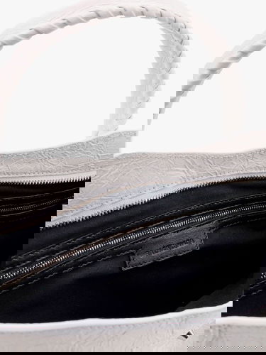 Håndtaske Balenciaga White Leather City Media Bag Hvid | 8230582AA9S9104, 3