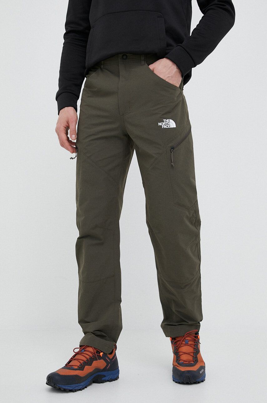 Bukser The North Face Pants Exploration zelená barva Grøn | NF0A7Z9621L1, 0