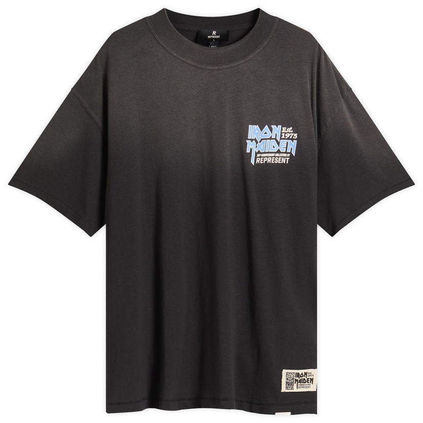 T-shirt Represent Clo Iron Maiden Anniversary T-Shirt Sort | MLM100584-04