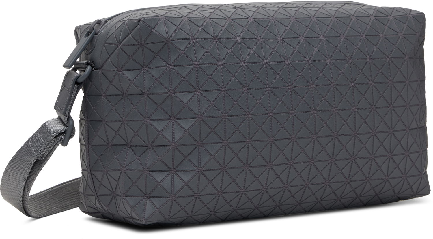 Skuldertaske BAO BAO ISSEY MIYAKE Geometric Patterned Saddle Bag Grå | BB49AG751, 1
