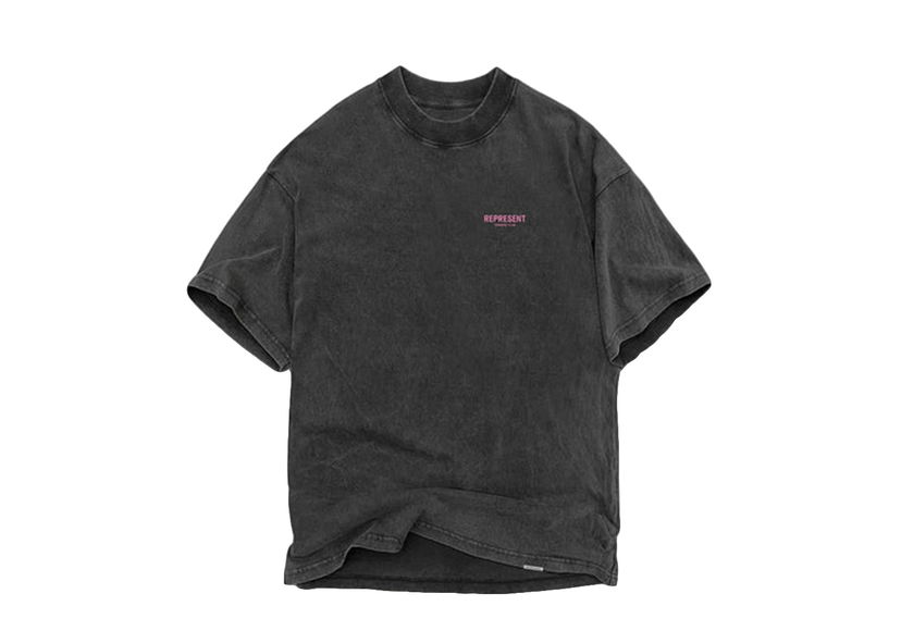 T-shirt Represent Clo Represent Owners Club T-Shirt Vintage Pink Sort | MT4007-455