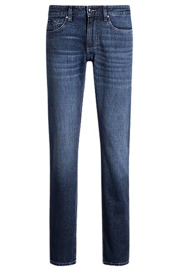 Jeans BOSS Delaware Slim-Fit Comfort-Stretch Jeans Blå | 50537390, 0