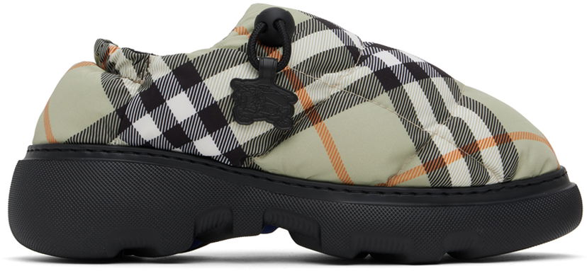 Tøj Burberry Burberry Check Pillow Loafers Beige | 8094483