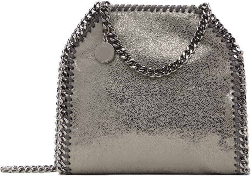 Håndtaske Stella McCartney Stella McCartney Falabella Tiny Chain Bag Metalisk | 391698WP0609