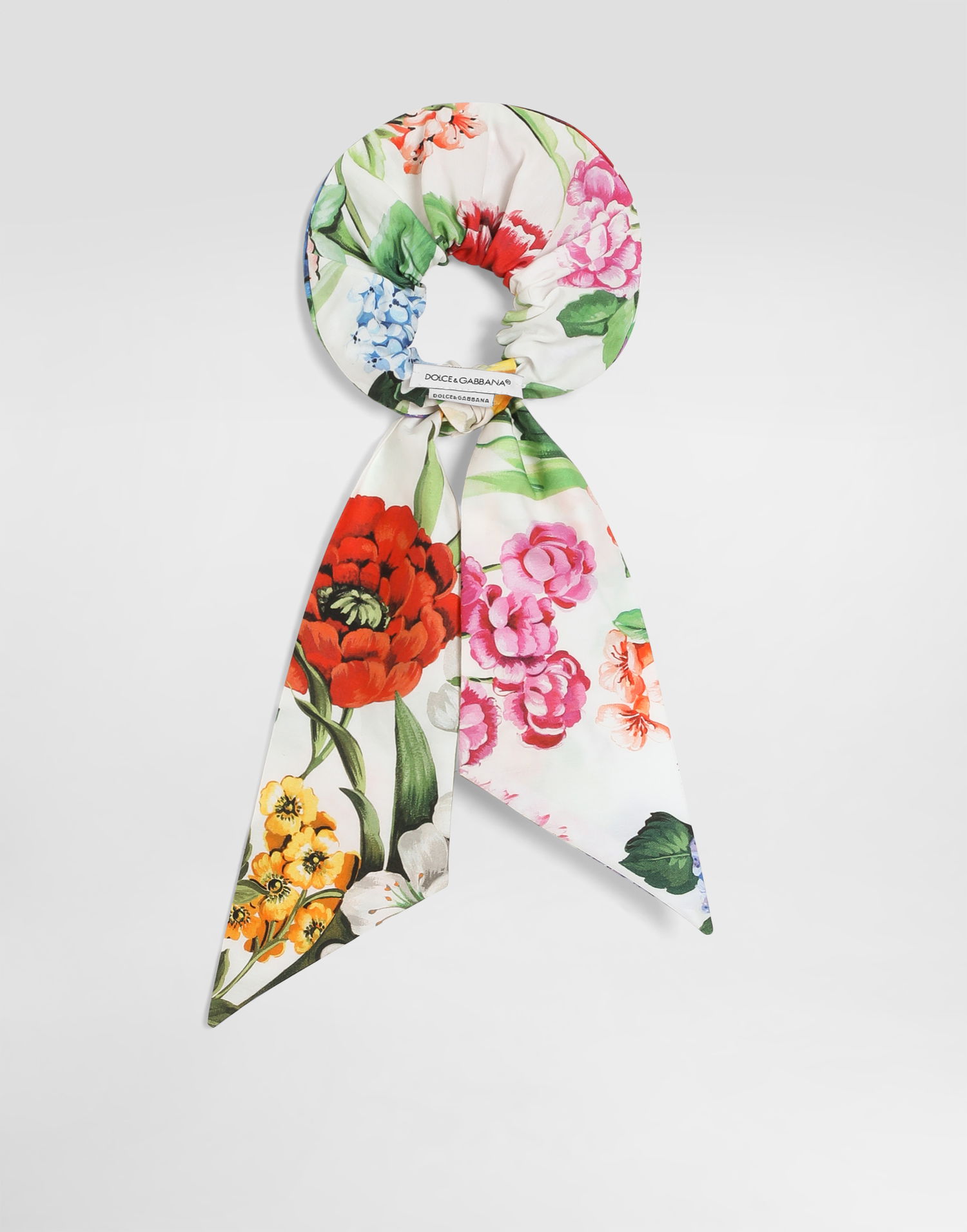 Tørklæde Dolce & Gabbana Dolce & Gabbana Floral Print Poplin Scrunchie Flerfarvet | LB7A22HS5S5HA5KU, 1