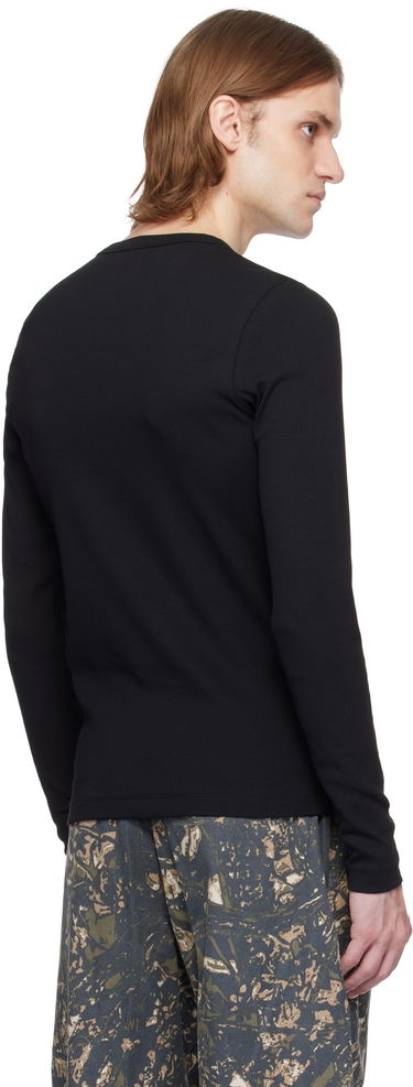 T-shirt Diesel Long Sleeve Ribbed T-Shirt Sort | A14951-0EJAI-9XX, 2