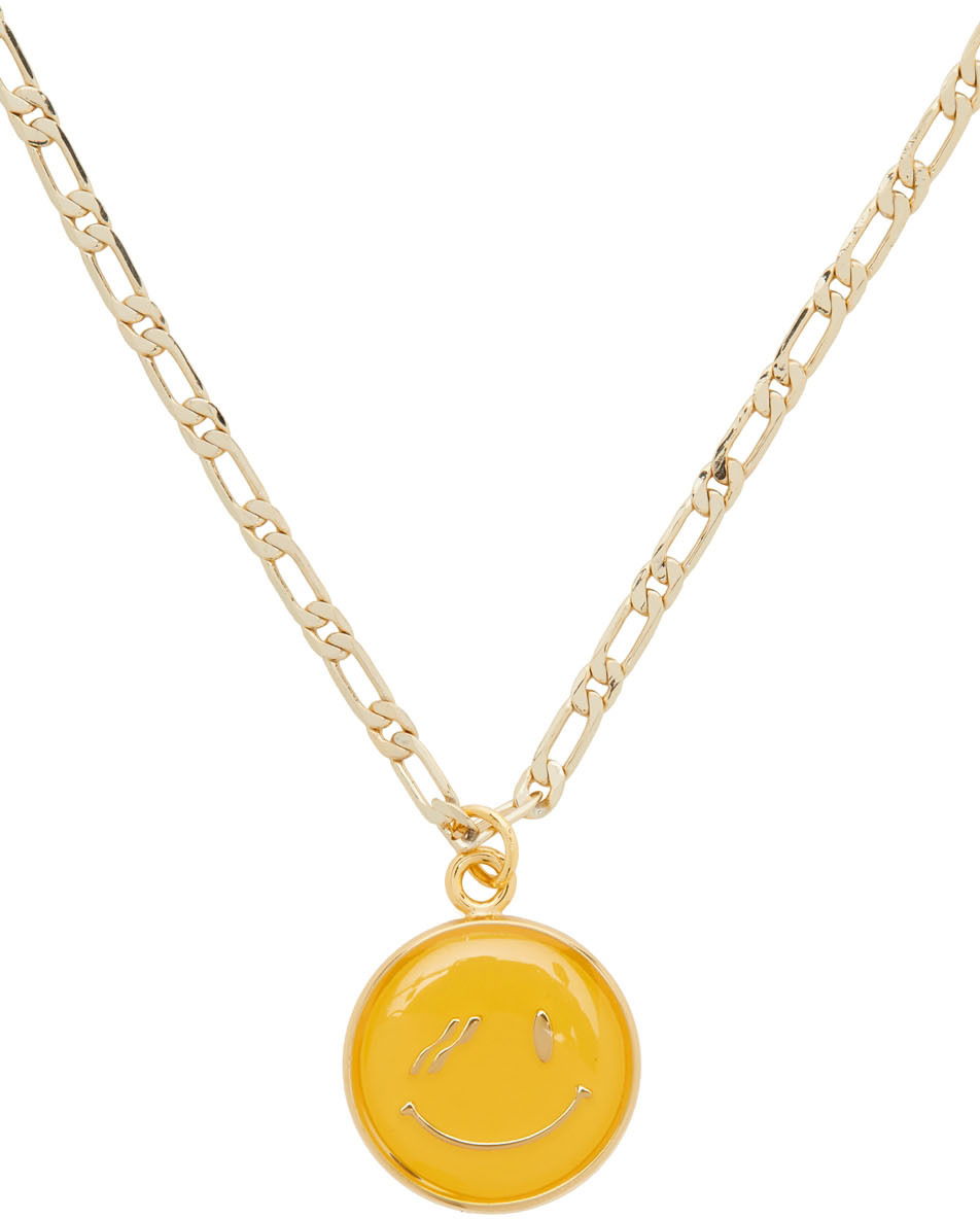 Halskæde We11done Necklace With Yellow Pendant Metalisk | WD-AN0-21-019-U-GD, 1