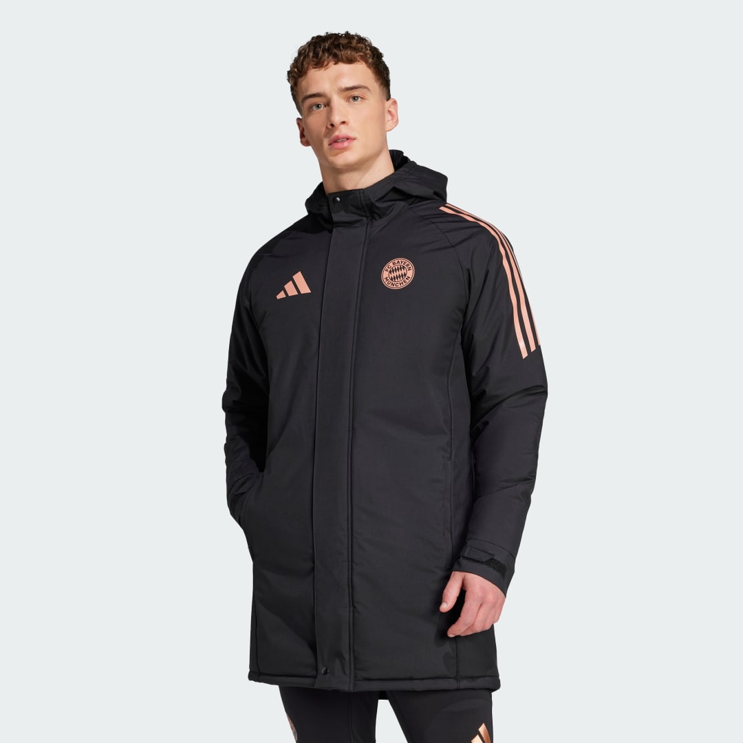 Parka adidas Performance FC Bayern Tiro 24 Stadium Parka Sort | JI5264, 0