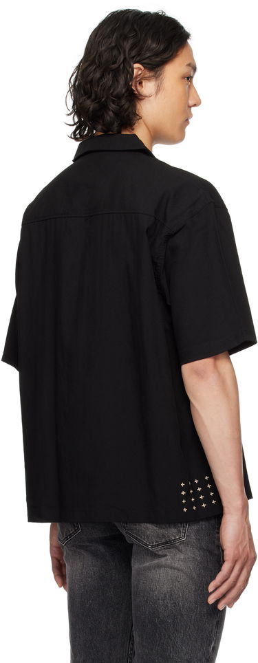 Skjorte Ksubi Ksubi 1999 Diner Short Sleeve Shirt Sort | MSP25SH015, 2