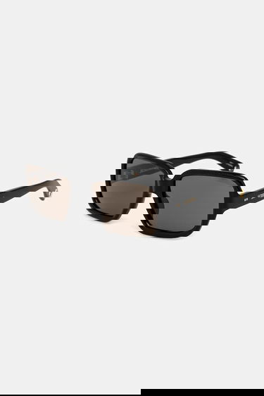 Solbriller Jacquemus Jacquemus CABANA Sunglasses Sort | JAC86C1SUN, 0