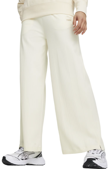 Joggingbukser Puma Classics Ribbed Relaxed Sweatpants Beige | 624268-66, 0