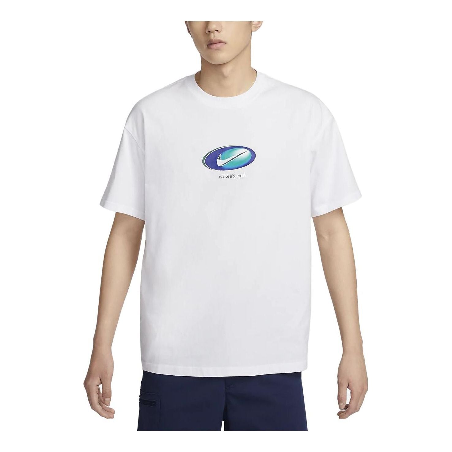 T-shirt Nike SB SB Y2K Graphic T-Shirt Hvid | DX9461-100, 0