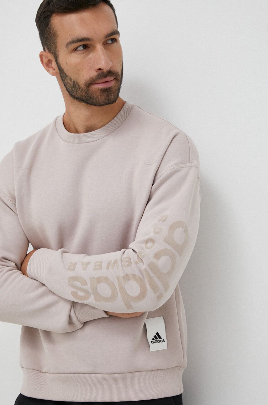 Sweatshirt adidas Originals Lounge Sweatshirt Beige | IA9362, 0